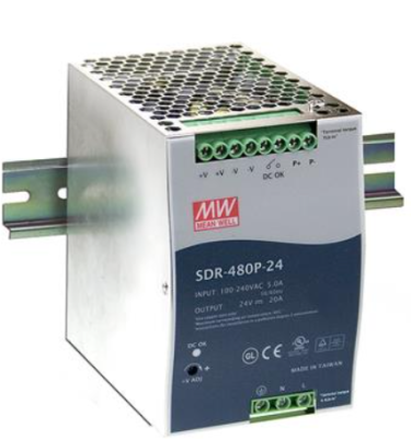 MEANWELL SDR-480P-48 SDR-480P-48 Alimentatore industriale AC-DC