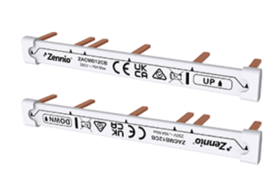 ZENNIO ZACMB24CB Comb busbar for MaxInbox 24 - Up and down comb