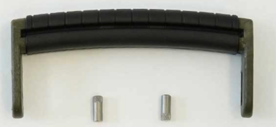 GT LINE KIN.1122 Handle, green, black rubber coating (mod.