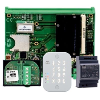 PLEXA KC-KIT03 Kit base di controllo accessi fino a 4 varchi comp