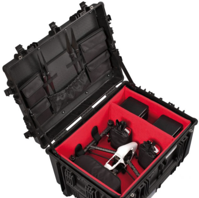 GT LINE 7745.BDR black - with padded dividers and organizer panel