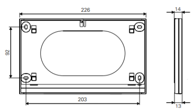 COOPER CSA ILLUMINAZIONE 40071353591 PANNELLO LED OPALE PER 10011/10012 FSL CG-S