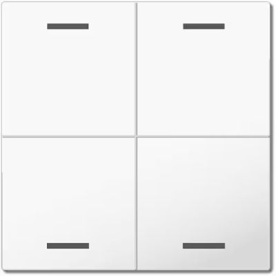 MDT BE-TAL63W404.01 Bilancere Taster Light 63 4-F, Studio bianco b.,