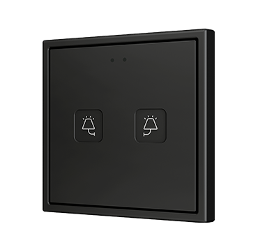 ZENNIO ZVITR70X2 Tecla RGB 70 X2. Pulsante capacitivo in PC-ABS 70x
