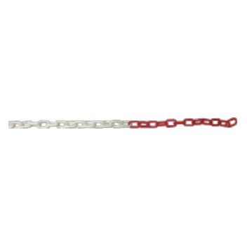ALLMATIC 64000404 Catena acciaio rosso/bianco - Prezzo al metro