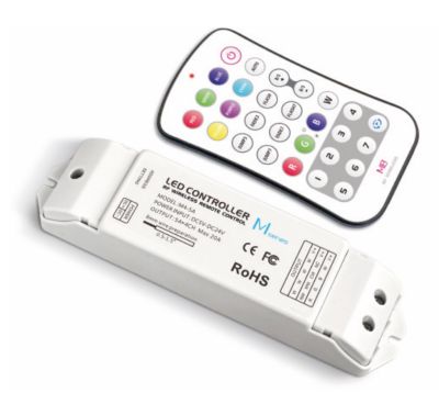 LEDCO CT500 CENTRALINA E TELECOMANDO RF RGB-W PRO