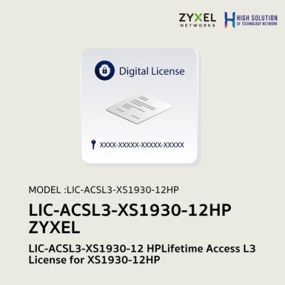 ZYXEL LIC-ACSL3-ZZ0005F LIC-ACSL3LICACSLAYER3PERXS1930-12HP