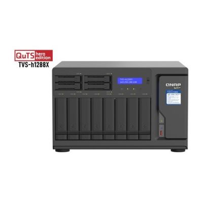 QNAP TVSH1288XW12501 12-BAY TURBONAS NAS SENZA HARD DISK INTEGRATO