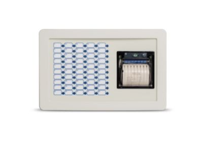 INIM INCENDIO FPMLEDPRN-L Modulo frontale dotato di 50 LEDs a tre colori programmabili e stampante termica