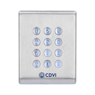 CDVI KCINBT TASTIERA IN ACCIAIO INOX RETRO-ILLUMINATA DIGICODE