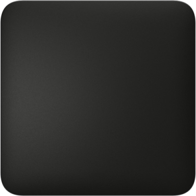 AJAX 52139 SoloButton (1-gang/2-way) [55] ASP black