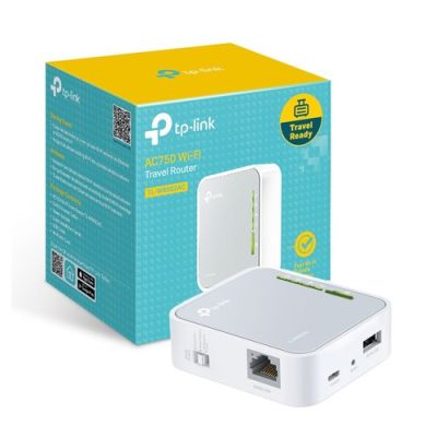 TP LINK TL-WR902AC AC750 MINI POCKET WI-FI ROUTER Router Router Mobil