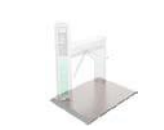 NICE TORNELLI RAMPAG3 acciaio al carbonio a scacchi zincato a caldo + verniciato a polvere colore RAL