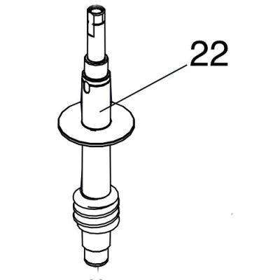 FAAC RICAMBI 63001609 ALBERO MOTORE 844 3PH (2020)