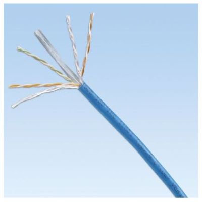 PANDUIT PUL6004WH-EY Copper Cable- Enhanced Cat 6- 4-Pair- 23 AWG- UTP-
