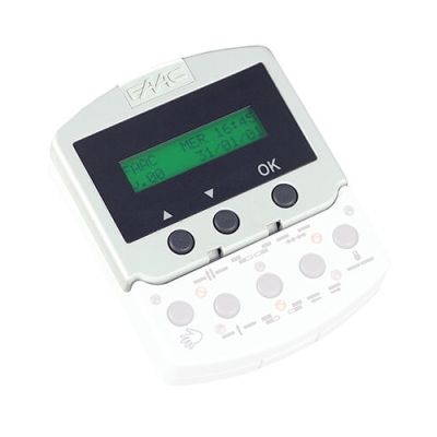 FAAC 790829 PROGRAMMING DISPLAY KEYBOARDS FUNCTIONS