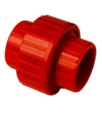 ARITECH INCENDIO 9-10915 Raccordo di giunzione ispezionabile in ABS di colore rosso per tubazione diametro 27mm