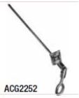RIB ACG2252 JOINT 45 2 EYE HOLES ESAG 7 JOY CS L=400 