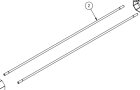GIBIDI P9AV1319G M5X440 STAINLESS STEEL TOP391E SERIES TIE ROD