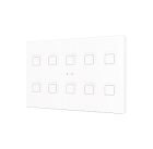 ZENNIO ZVITRXL10W Tecla RGB XL 10. Pulsante capacitivo in PC-ABS - 1