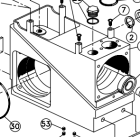 GIBIDI P9AX53280 CARCASSA MOTORIDUTTORE PASS 6