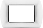 MAPAM 8803-01 Art 8803-01 3P White Metal Plate