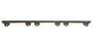 ABTECNO APE-511/1200 CRP1200 - REINFORCED PVC RACK 6 CONNECTIONS 1200 KG 1 MT