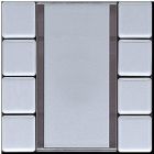 JUNG AL2094NABSAN Universal 4-channel button sensor for KNX bus coupler 2070U - metal models - anthracite