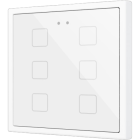 ZENNIO ZVIF70X6W Flat 70 X6. PC-ABS Capacitive push button 70x70 -
