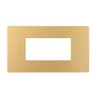 EELECTRON PO45A04MT-GO PLACCA 45 METAL GOLD - 4 MODULI