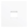ZENNIO 830001209 ZS55 single RJ45 cover, matt white
