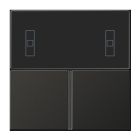 JUNG AL4093TSAAN Set di pulsanti completo per controller ambientale KNX compatto 4093KRMTSD- mod. LS990- antracite