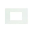 EELECTRON PO45A03RP-1 PLATE 45 - 3 MODULES - LITE PLASTIC - WHITE