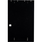 ZENNIO ZVP-BP2W3H GetFace IP - Surface installation - Backplate