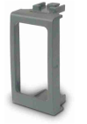 ELMO IR8TLGHG BTICINO LIGHT series adapter color silver gray