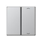 JUNG A401TSAPAL Copritasto per sens. 1 canale-c. simb. mod. A500- alluminio