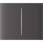 AJAX 83446 CenterButton (2-gang) vertical [55] ASP grey