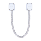 CDVI GF45 45cm stainless steel grommet