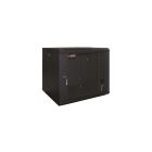 WP RACK WPN-RWB-09605-B WALL MOUNT RACK 19 RWB SERIES 9U BLACK RAL 9005"