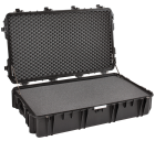 GT LINE 10826.B valigia lunga 108 cm, nera con spugna precubettata
