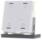 MDT BE-TAL6302.B1 KNX Button Light 63 2-way, RGBW, high-gloss studio white, switchable, BE-TAL6302.B1
