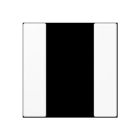 JUNG A501TSAWW Key covers for sensor 1 channel F50- mod. A500- alpine white