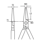 KNIPEX 38 25 200 Pinza per meccanica