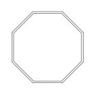 NICE 569.41.00 Adattatore Ottagonale 40x1 ruota + corona