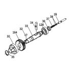 ROGER SPARE PARTS RS1431 BG30/804/HS SERIES SLOW SHAFT ASSEMBLY