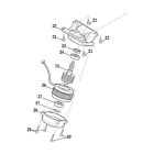 ROGER SPARE PARTS RS645 COMPLETE MOTOR ASSEMBLY FOR BE20/200 AND BE20/400