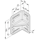 SOMMER 32066V001 Console for strut bracket S+D- stainless steel