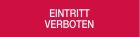 COOPER CSA FIRE CSA08673 50XX SERIES WORDING “EINTRITT VERBOTEN”