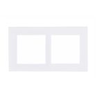 EELECTRON PO60A60PL-4 DOUBLE PLATE 2x60 WHITE PAINTED PLASTIC HELV