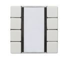 JUNG LS2094NABSLG Universal 4-channel button sensor for KNX bus coupler 2070U - light grey